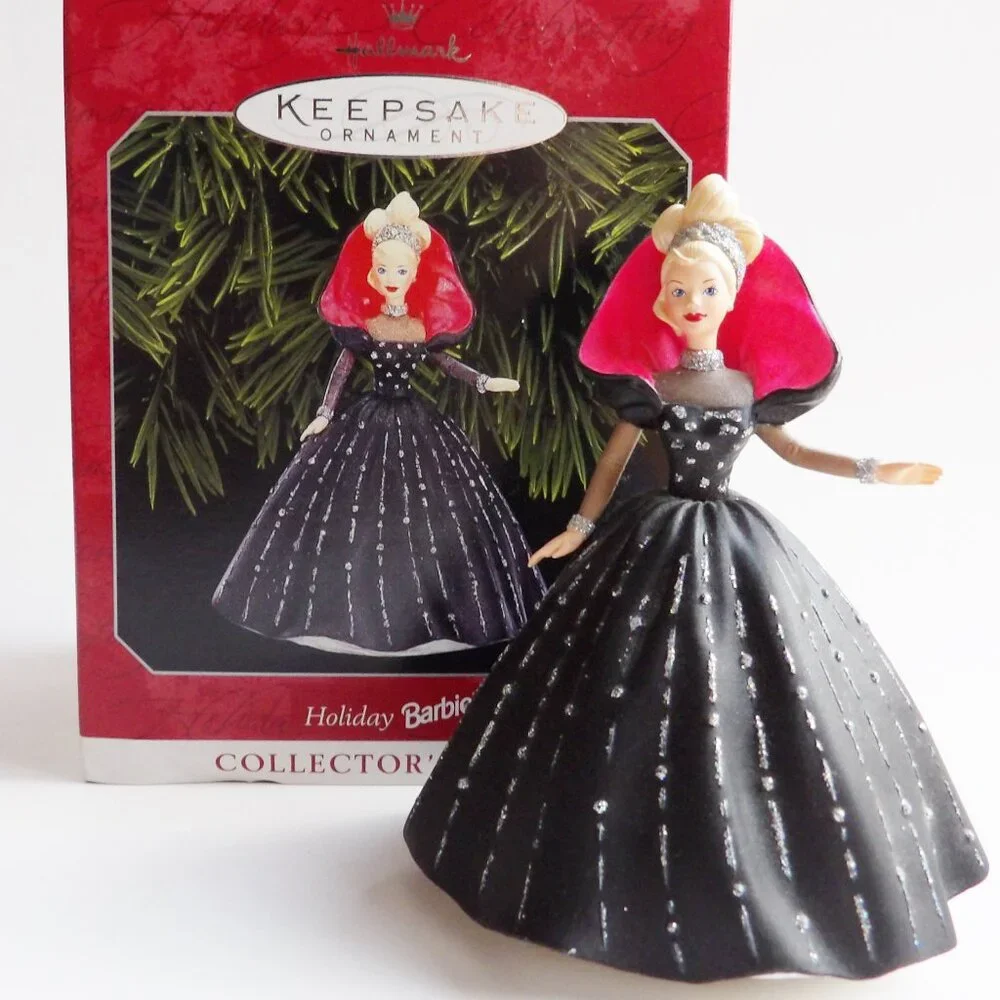 Hallmark Keepsake HOLIDAY BARBIE Collectors Ornament Vintage 1998 NEW